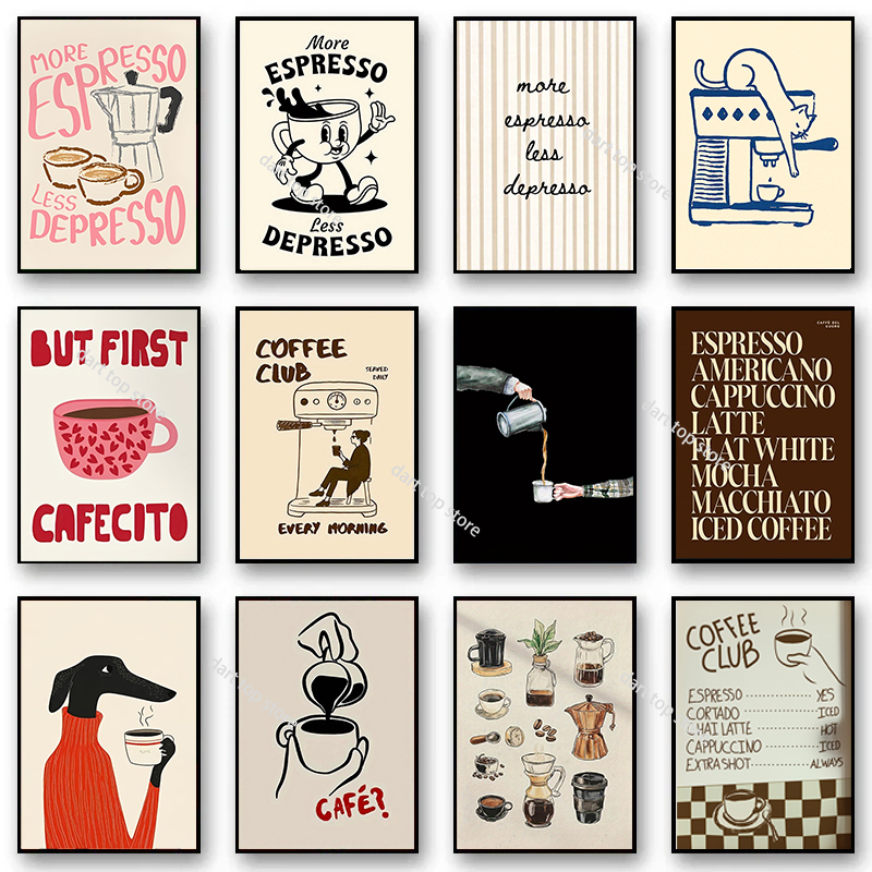 Home Decor Minimal - 1pc frameless Cartoon Animal Text Art