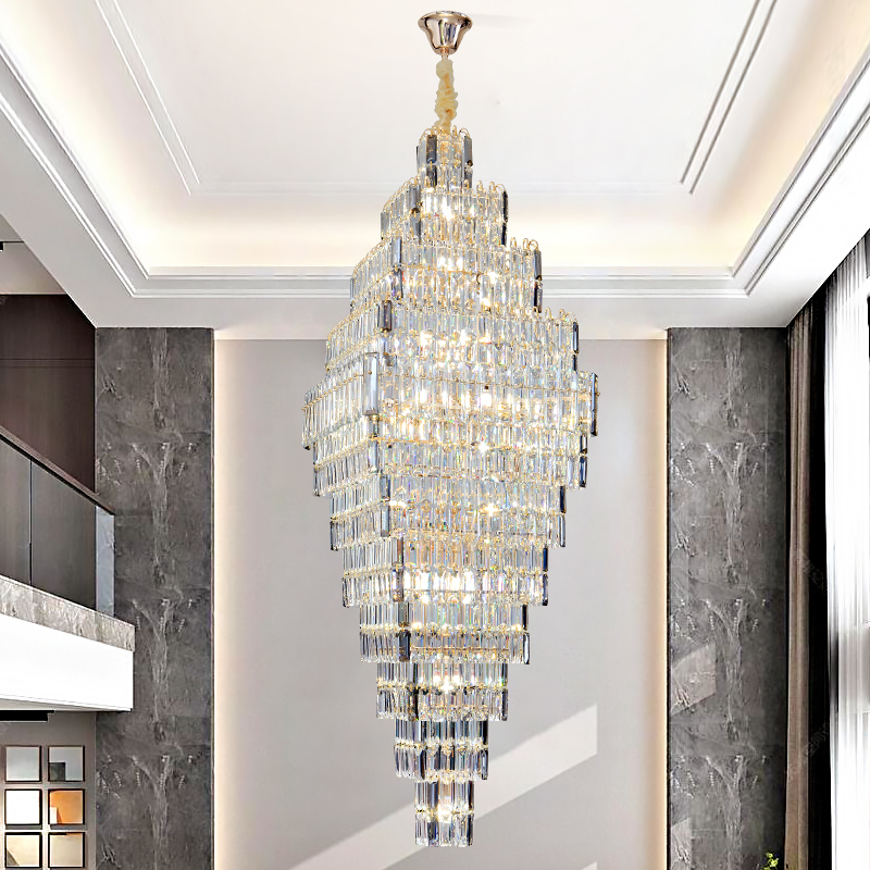 Home Decor Trend 2026 - Villa Light Luxury Crystal Chandeliers Lustre