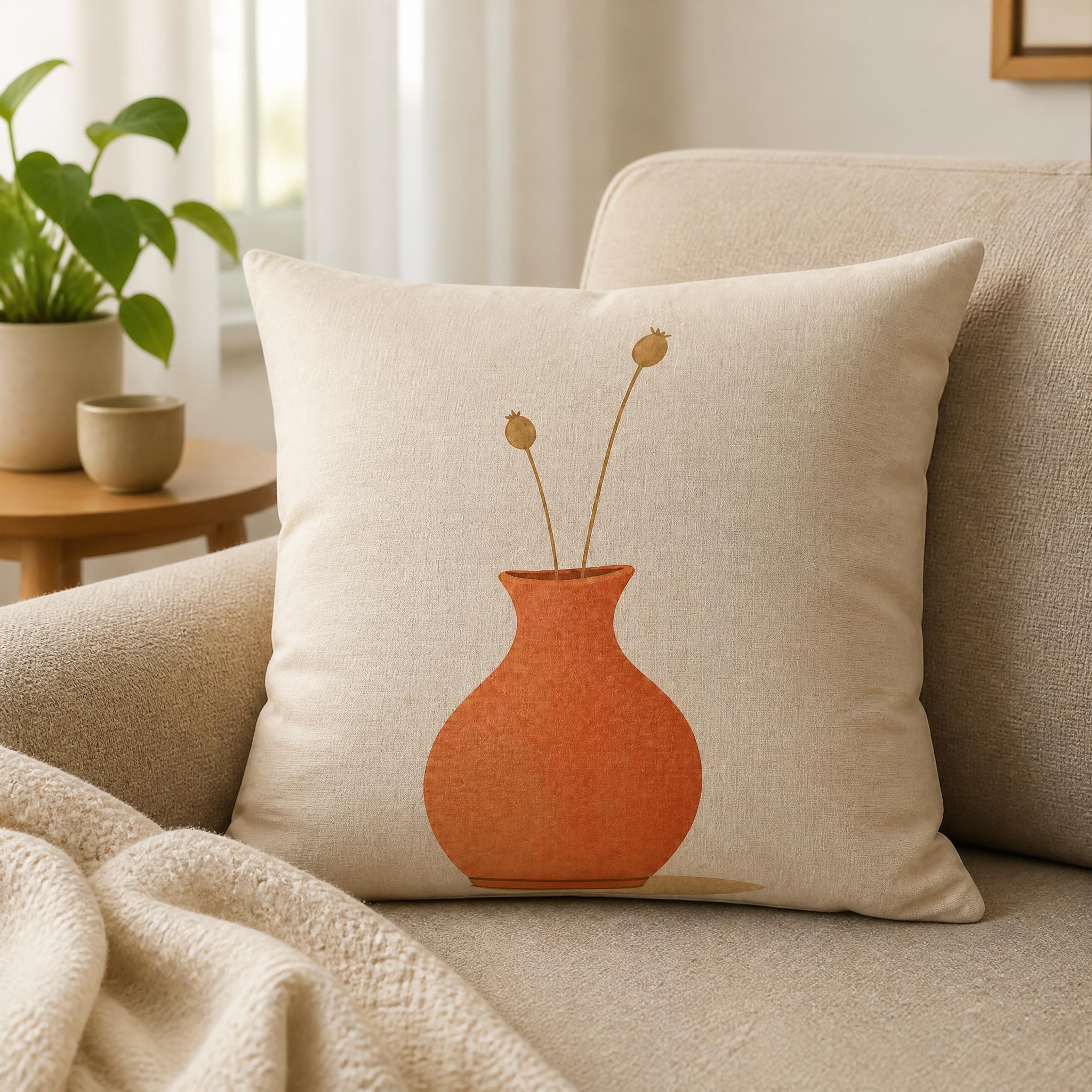 Home Decor Unique - Soft Minimalist Home Pillow Cover, Suitable