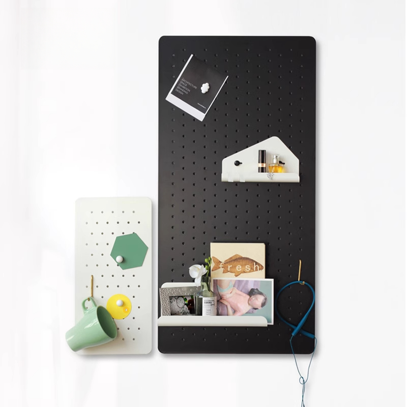 Home Decor Kitchen - Home Hole Board Wall Shelf Creative