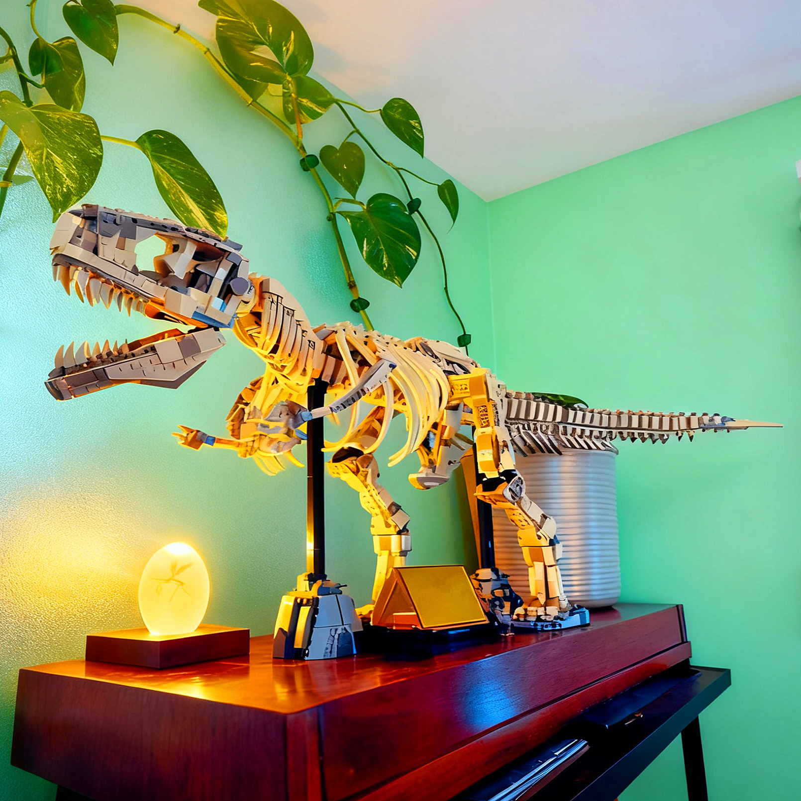Home Decor Disney - 2025 New MOC Tyrannosaurus Rex Fossil