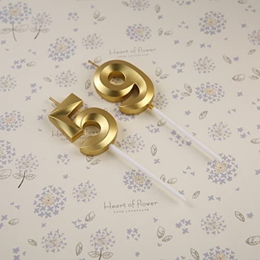 Gold 95th and 59th Birthday Ca - Home Decor Gold 리뷰 및 가격