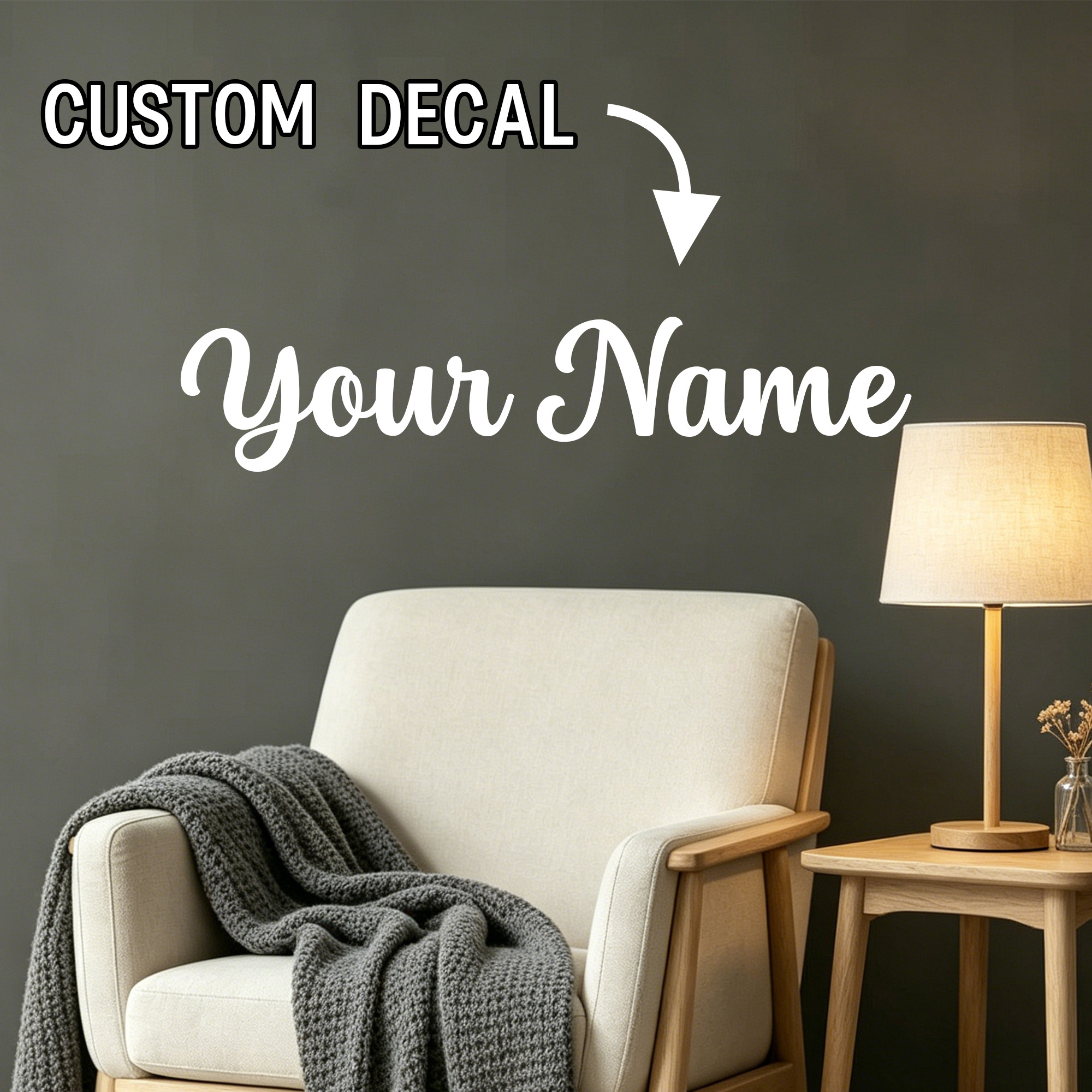 3PCS Custom Wall Stickers Pers - Home Decor Sticker 리뷰 및 가격