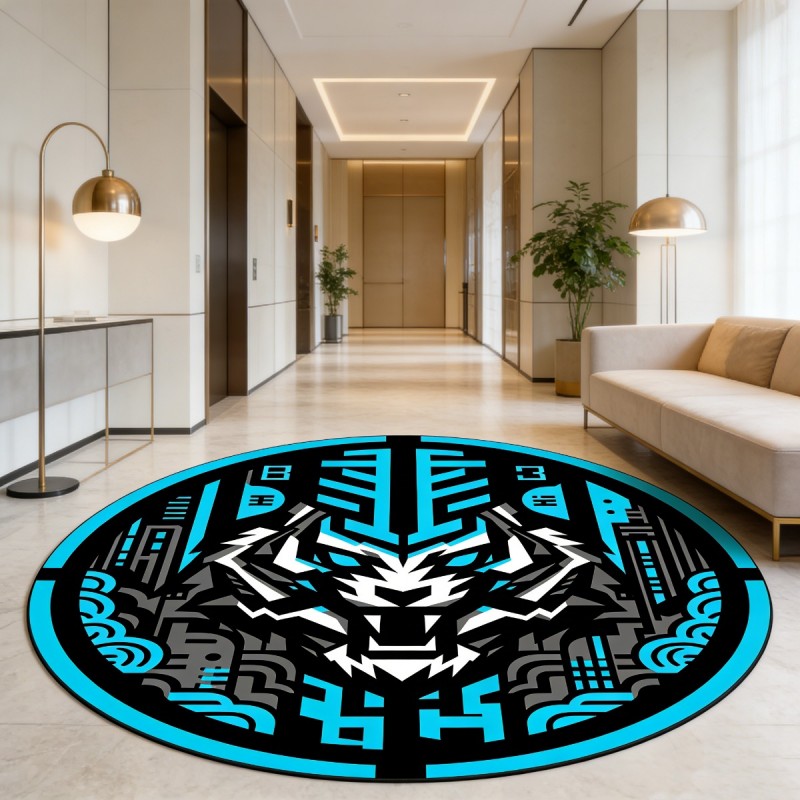 2D Dolphin Ocean Round Rug Sea - Home Decor Trend 2026 리뷰 및 가격