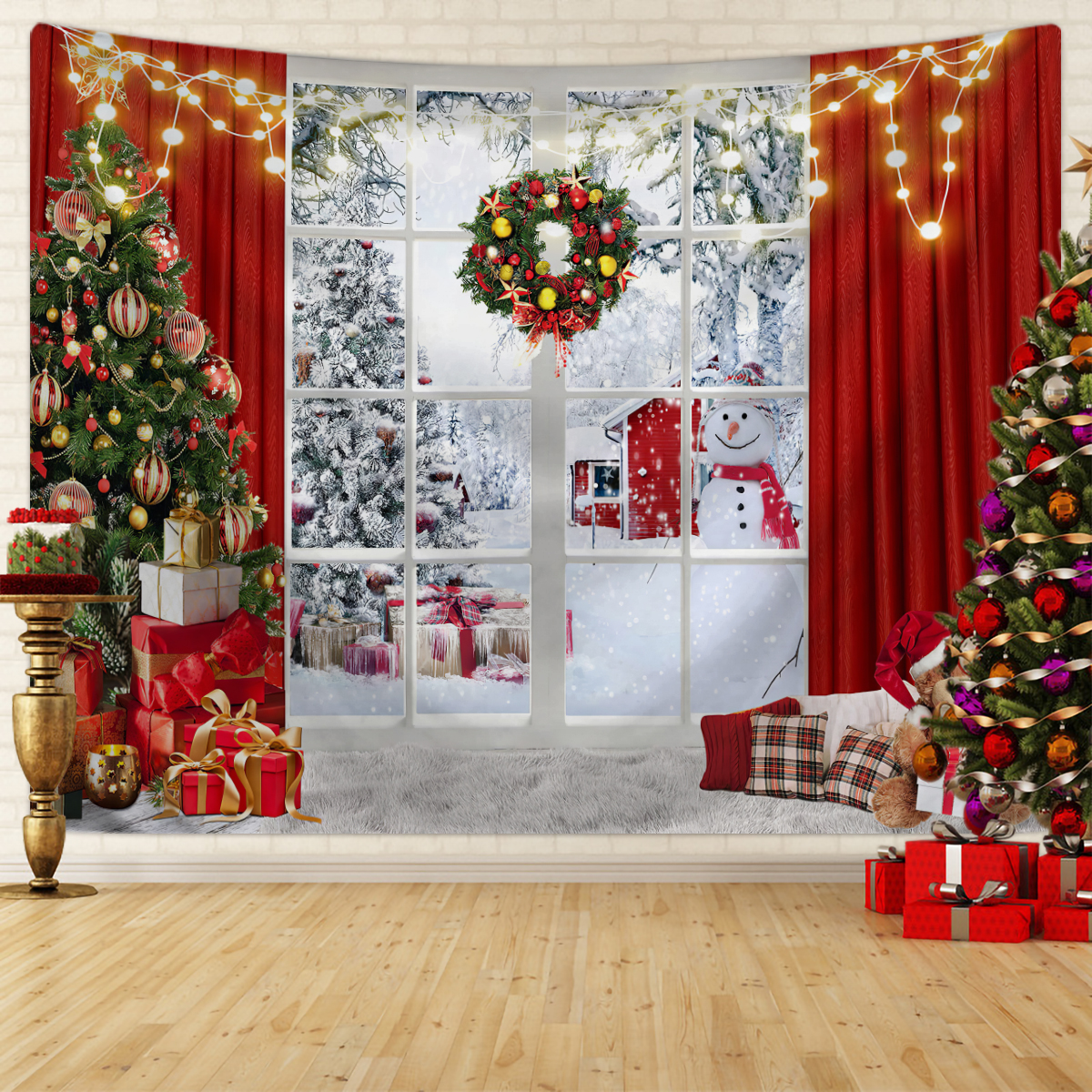 1pc Christmas tapestry, Christ - Home Decor Brand 리뷰 및 가격