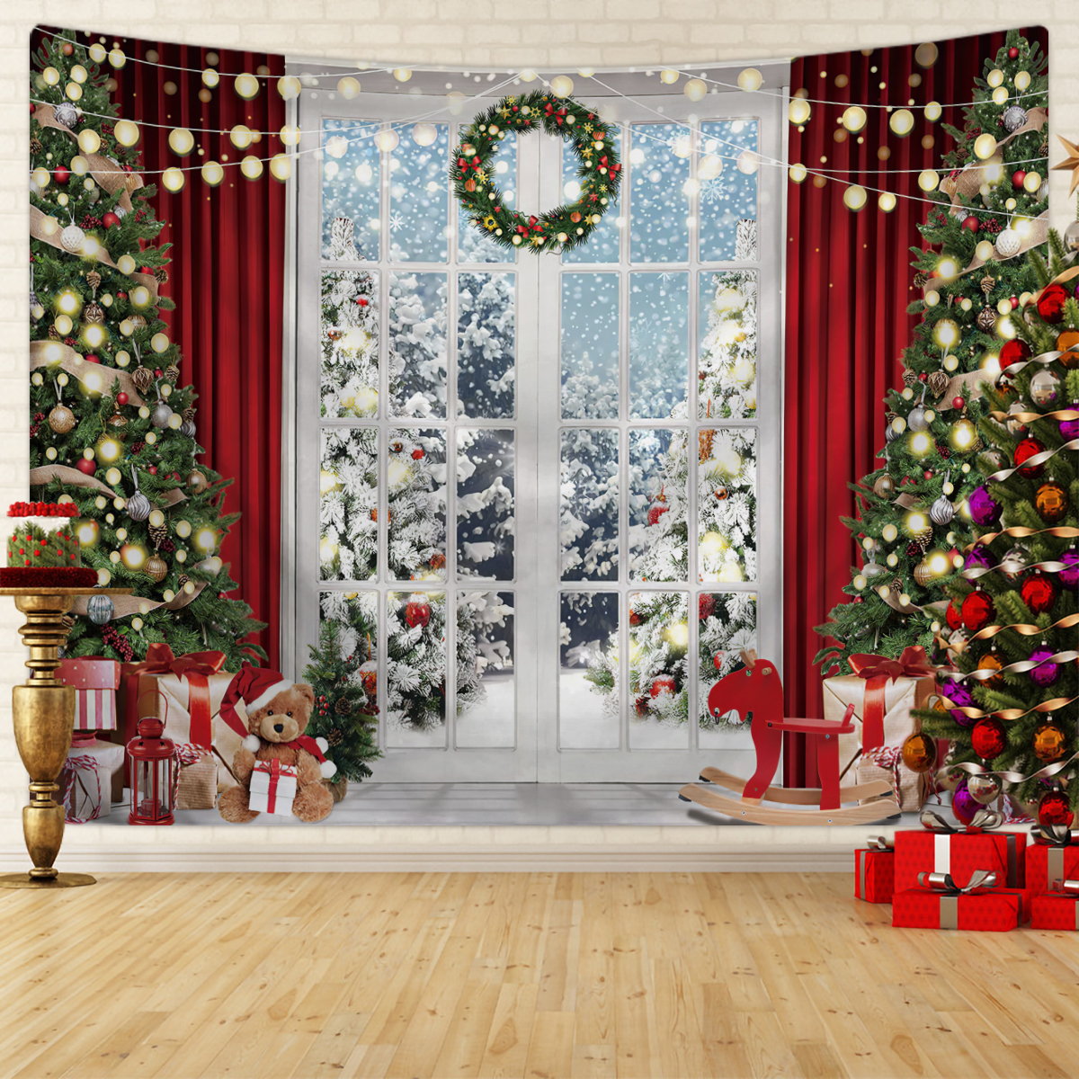 1pc Christmas tapestry, Christ - Home Decor Brand 리뷰 및 가격
