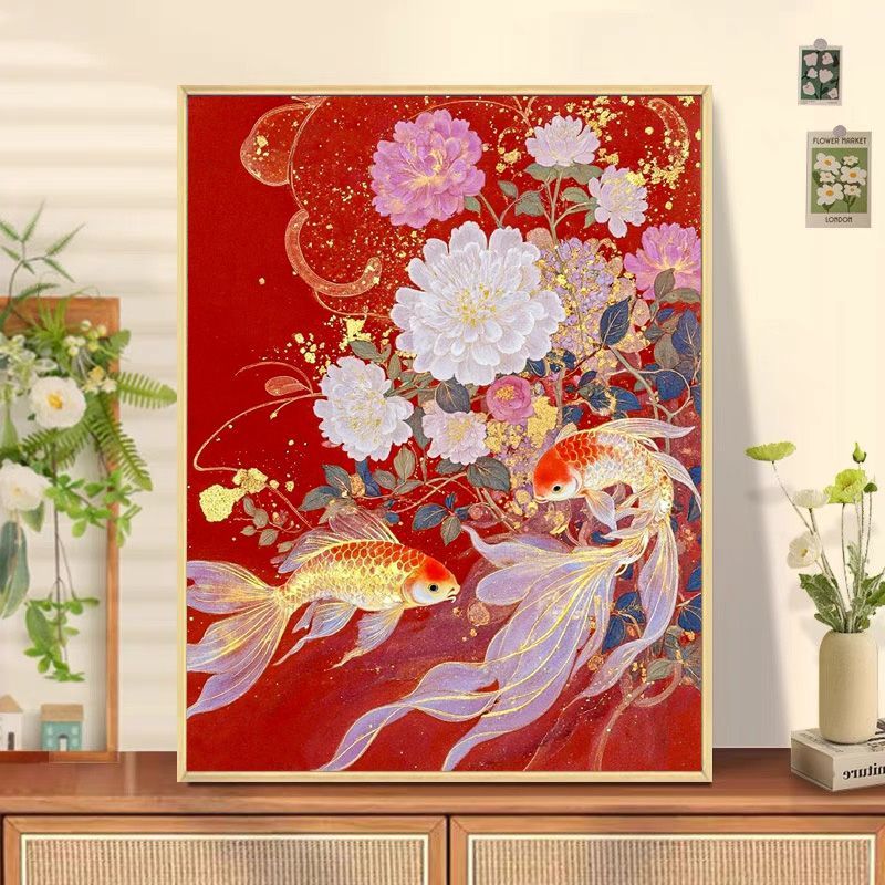 2026 New Luxury Koi Fish Cross - Home Decor Trend 2026 리뷰 및 가격