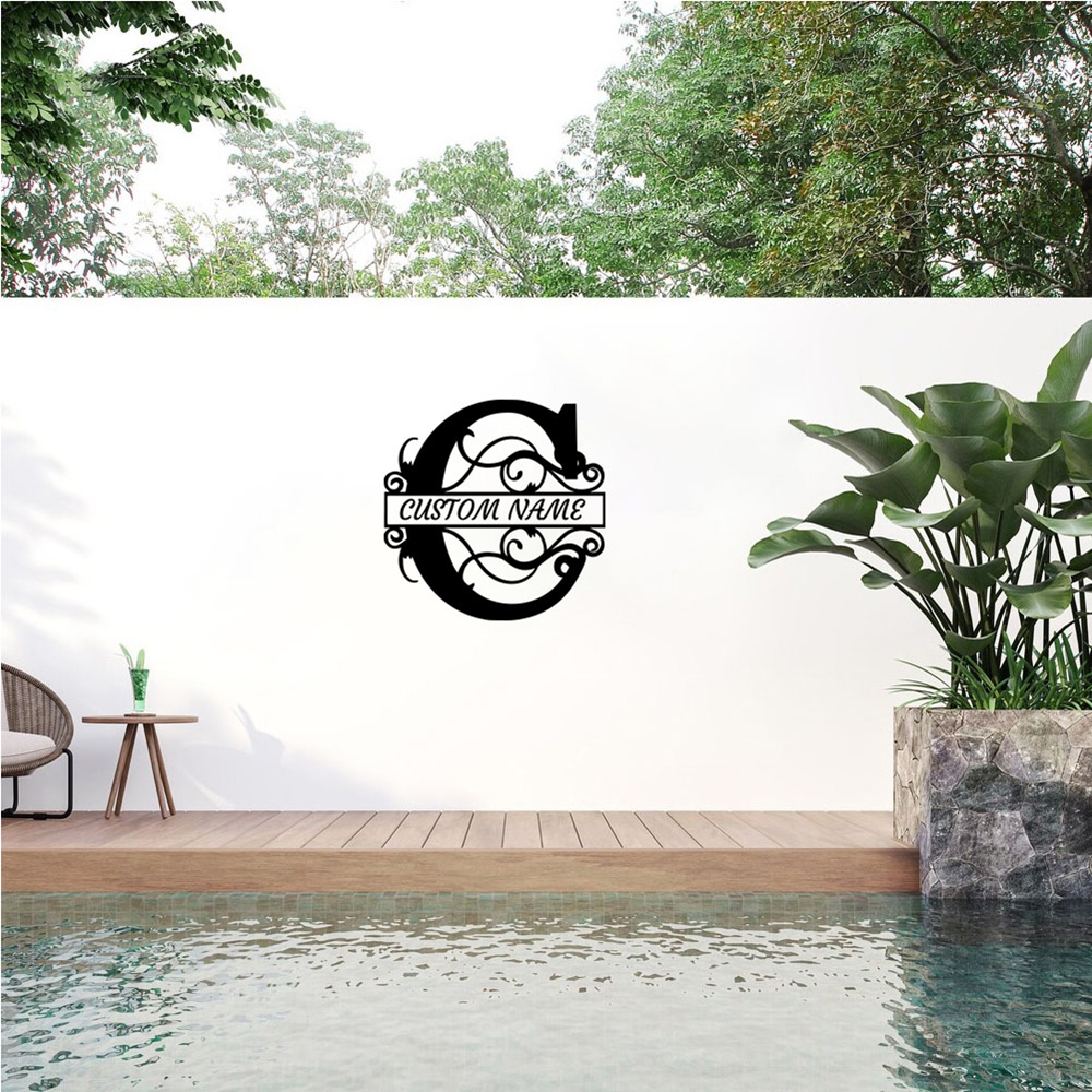 1PC Colorful Letter C Custom N - Home Decor Sticker 리뷰 및 가격