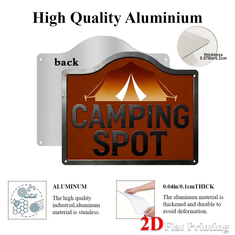 1pc 2D Flat Sign Artwork Depic - Home Decor Locations 리뷰 및 가격