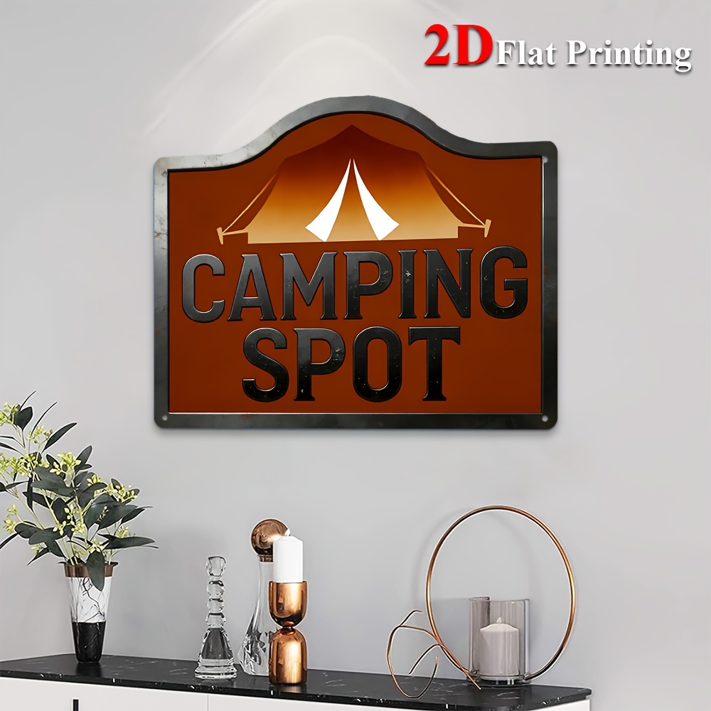 1pc 2D Flat Sign Artwork Depic - Home Decor Locations 리뷰 및 가격