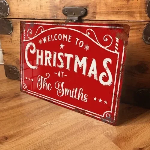 Personalized Christmas Metal S - Home Decor Locations 리뷰 및 가격