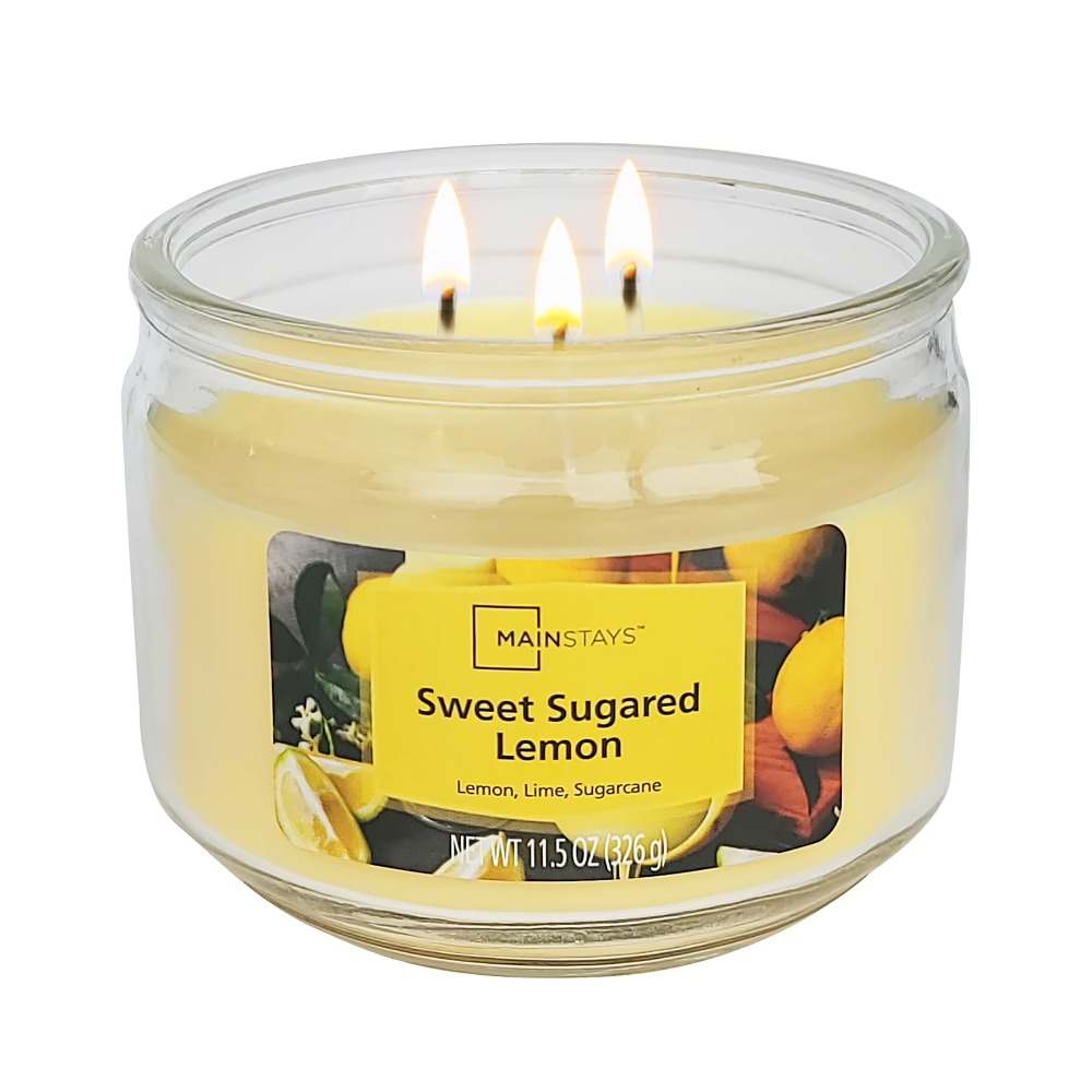 Sweet Sugared Lemon Scented Gl - Home Decor Glass 리뷰 및 가격