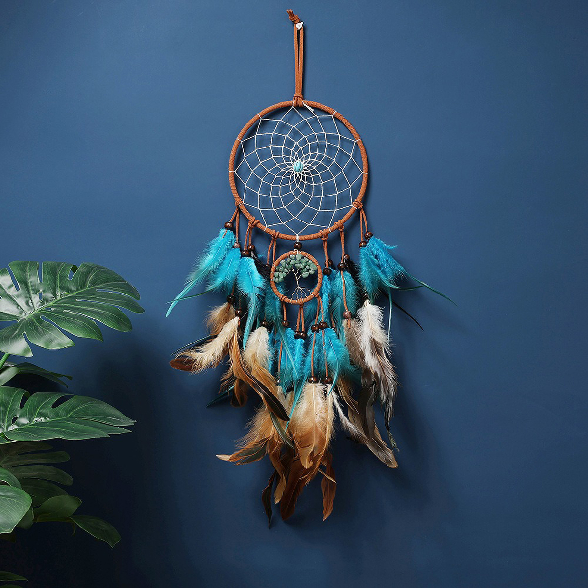 Handmade Feather Dream Catcher - Boho Wind Chimes 리뷰 및 가격