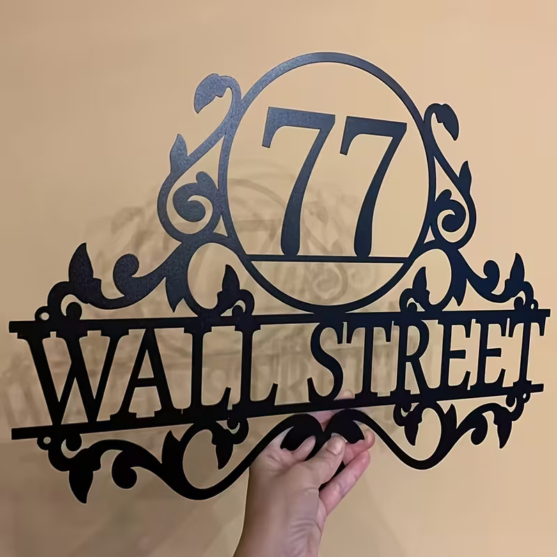 Custom Metal House Number & St - Home Decor Outdoor 리뷰 및 가격
