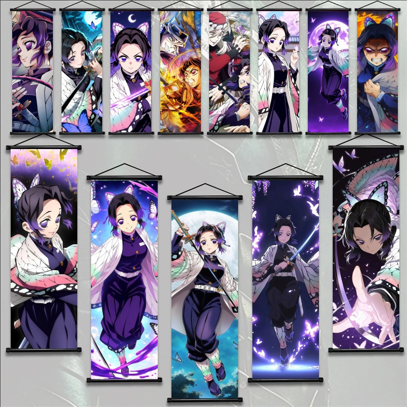 Shinobu Kocho Demon Slayer Art - Home Decor Deals 리뷰 및 가격