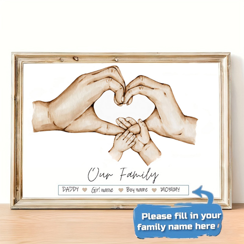 Personalized Custom Family Han - Home Decor Minimal 리뷰 및 가격