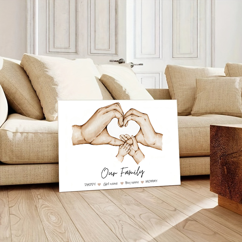 Personalized Custom Family Han - Home Decor Minimal 리뷰 및 가격