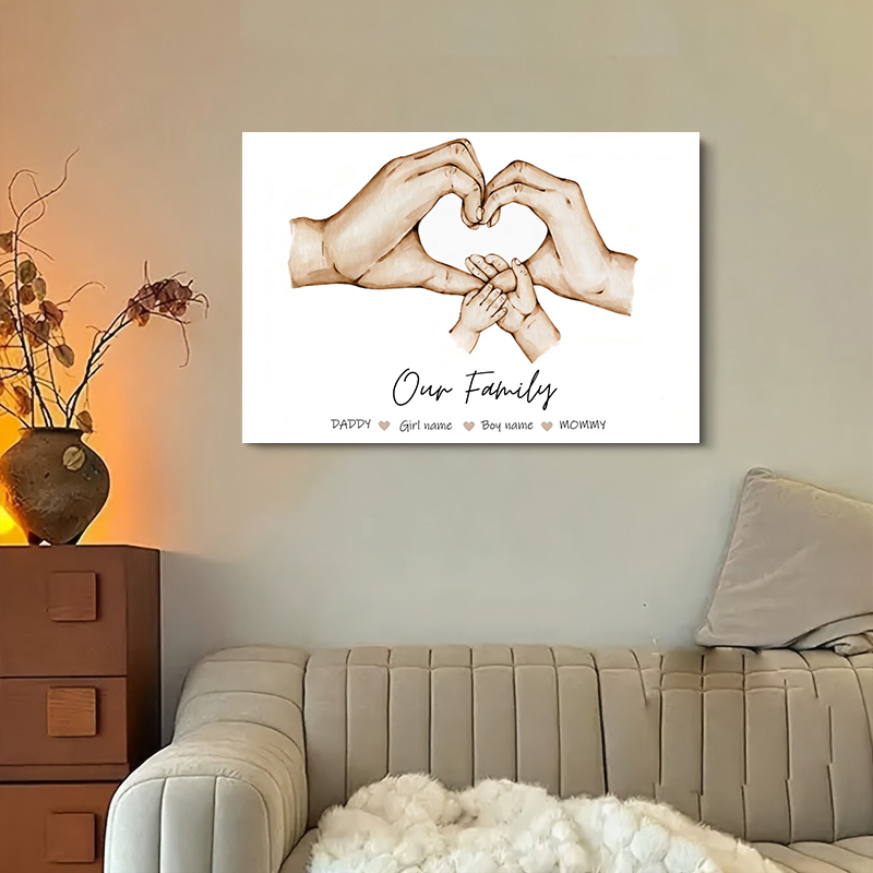 Personalized Custom Family Han - Home Decor Minimal 리뷰 및 가격