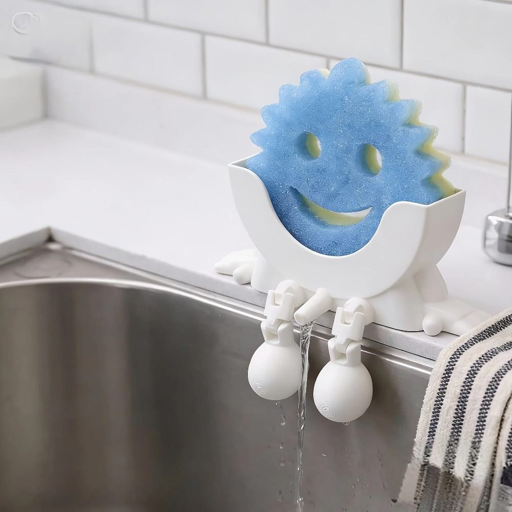 Drainable Soap & Sponge Holder - Home Decor Kitchen 리뷰 및 가격