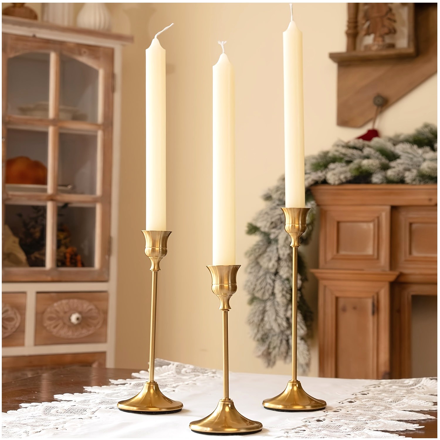 30/60pcs Golden Metal Candle H - Home Decor Glass 리뷰 및 가격