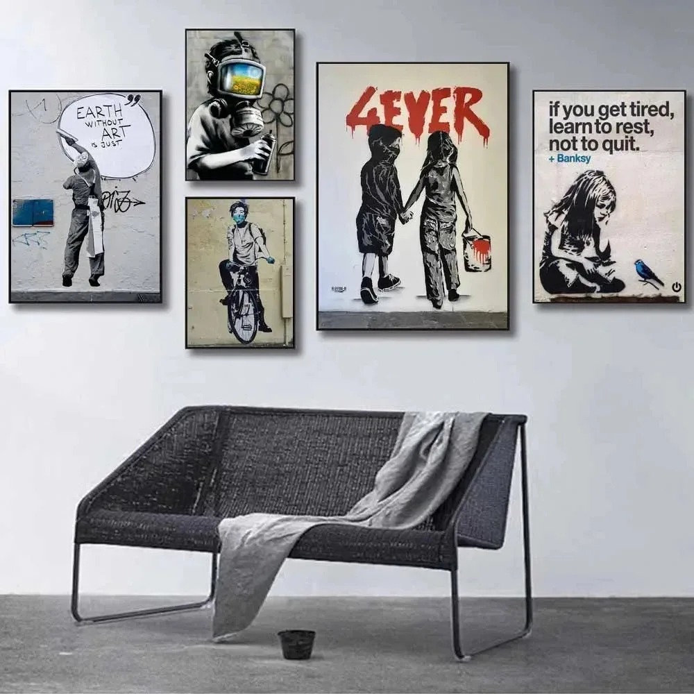1pc frameless Street Culture G - Home Decor Minimal 리뷰 및 가격