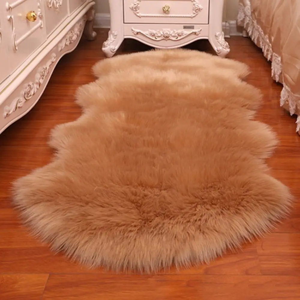 Artificial Sheepskin Long Hair - Cowhide Rug Faux 리뷰 및 가격