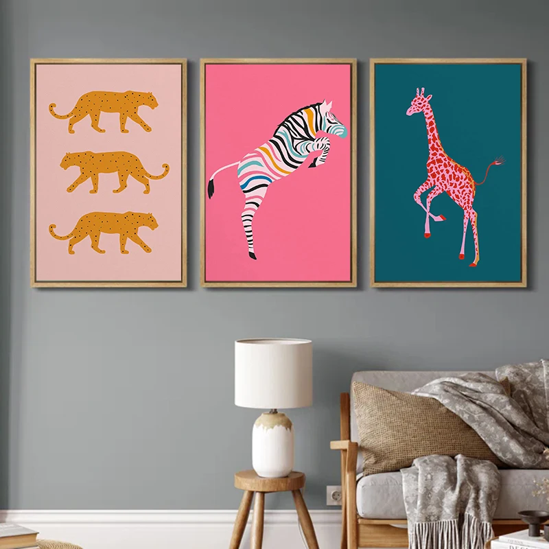 Abstract Tiger Leopard Giraffe - Home Decor Minimal 리뷰 및 가격