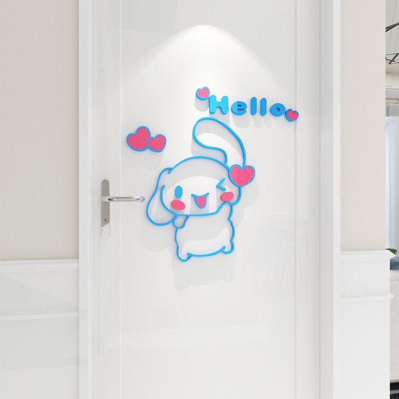 Sanrio Cinnamoroll 3D Acrylic  - Home Decor Sticker 리뷰 및 가격