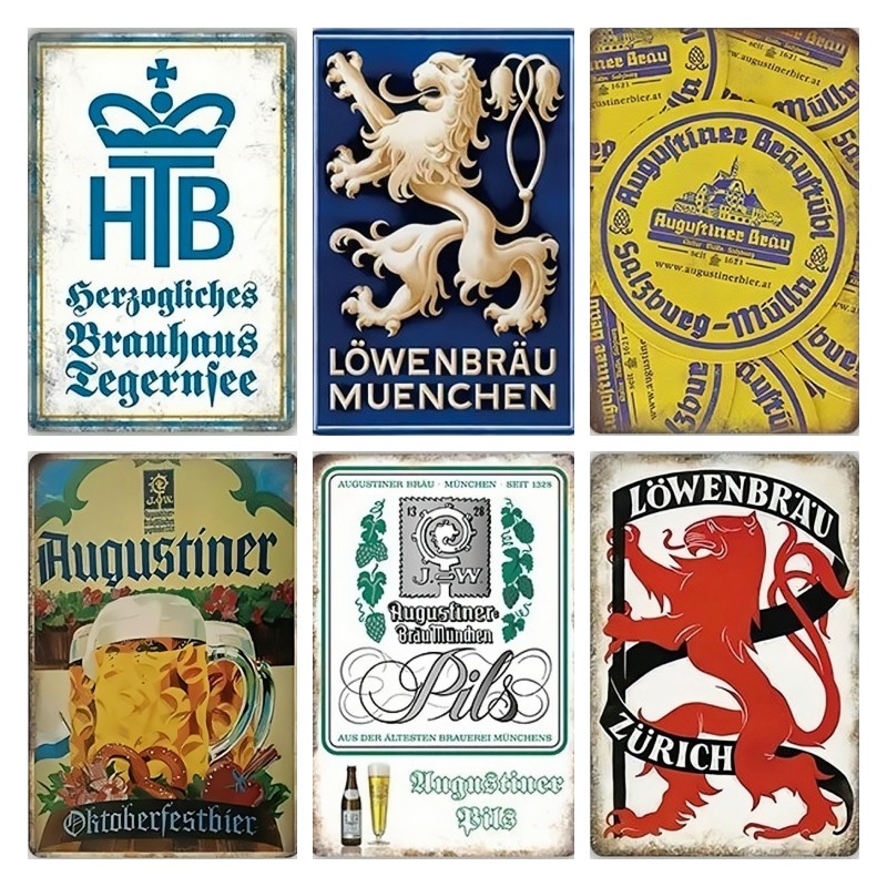 Vintage Germany Beer Brand Pla - Germany Home Decor 리뷰 및 가격