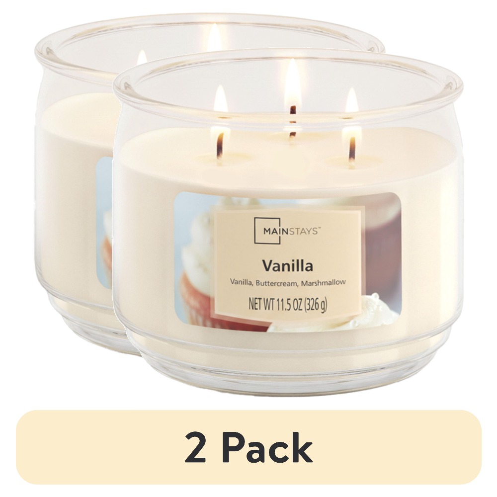 Vanilla Scented Glass Jar Cand - Home Decor Glass 리뷰 및 가격