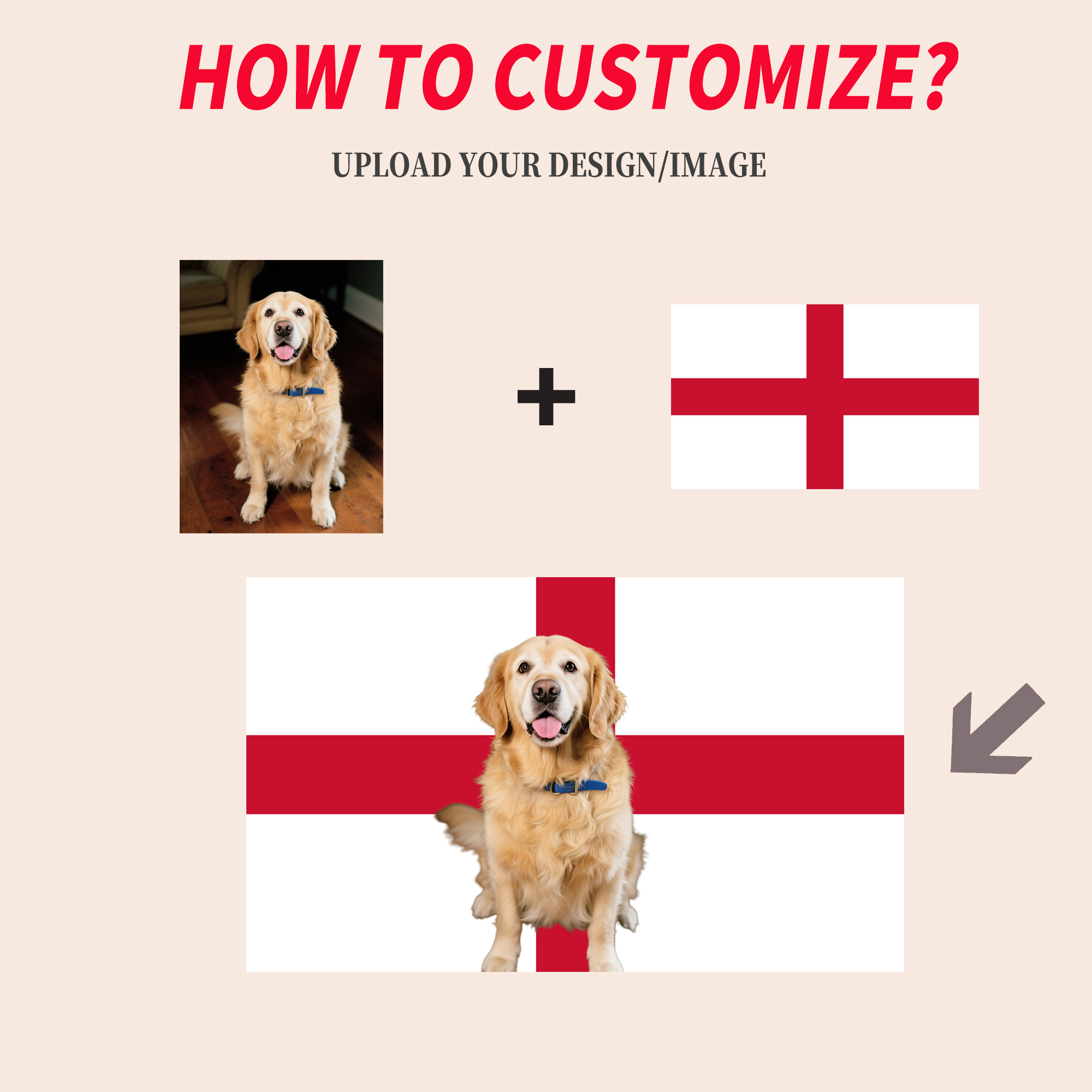 1pc 2D FLAT Personalize Englan - Home Decor Unique 리뷰 및 가격