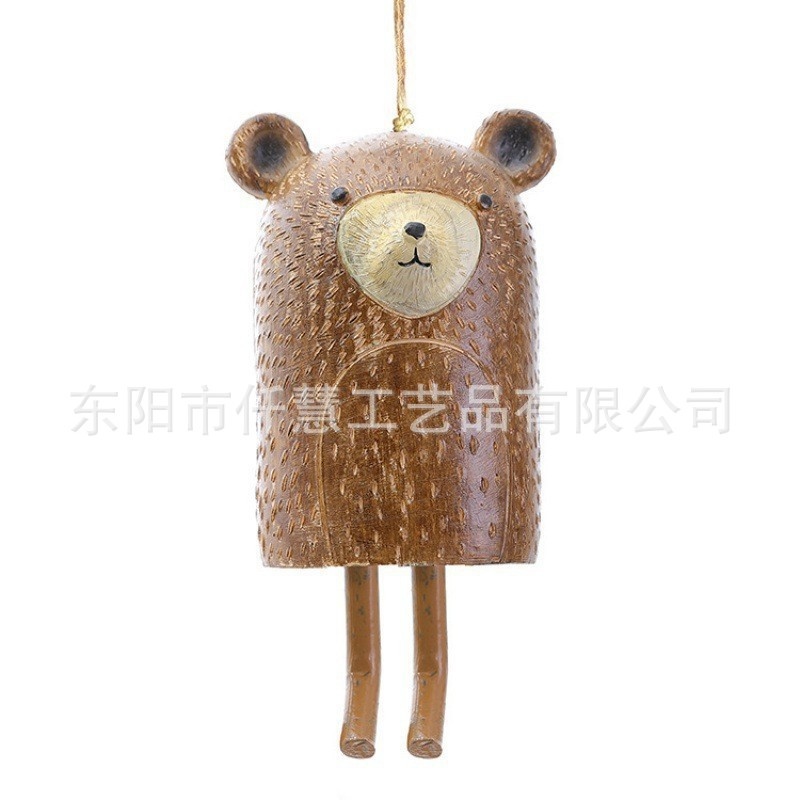 Resin Bear Wind Chime Boho Han - Boho Wind Chimes 리뷰 및 가격