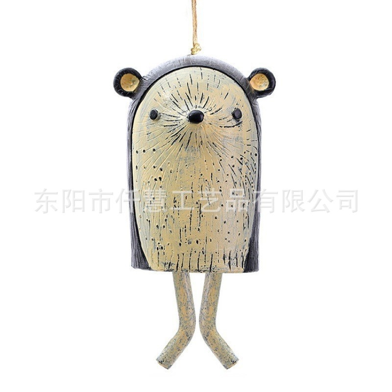 Resin Bear Wind Chime Boho Han - Boho Wind Chimes 리뷰 및 가격