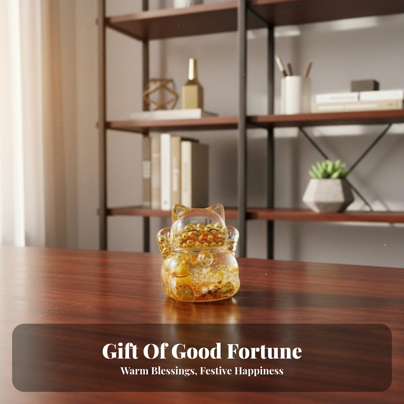 Fortune Cat Decoration, Flashi - Home Decor Gold 리뷰 및 가격