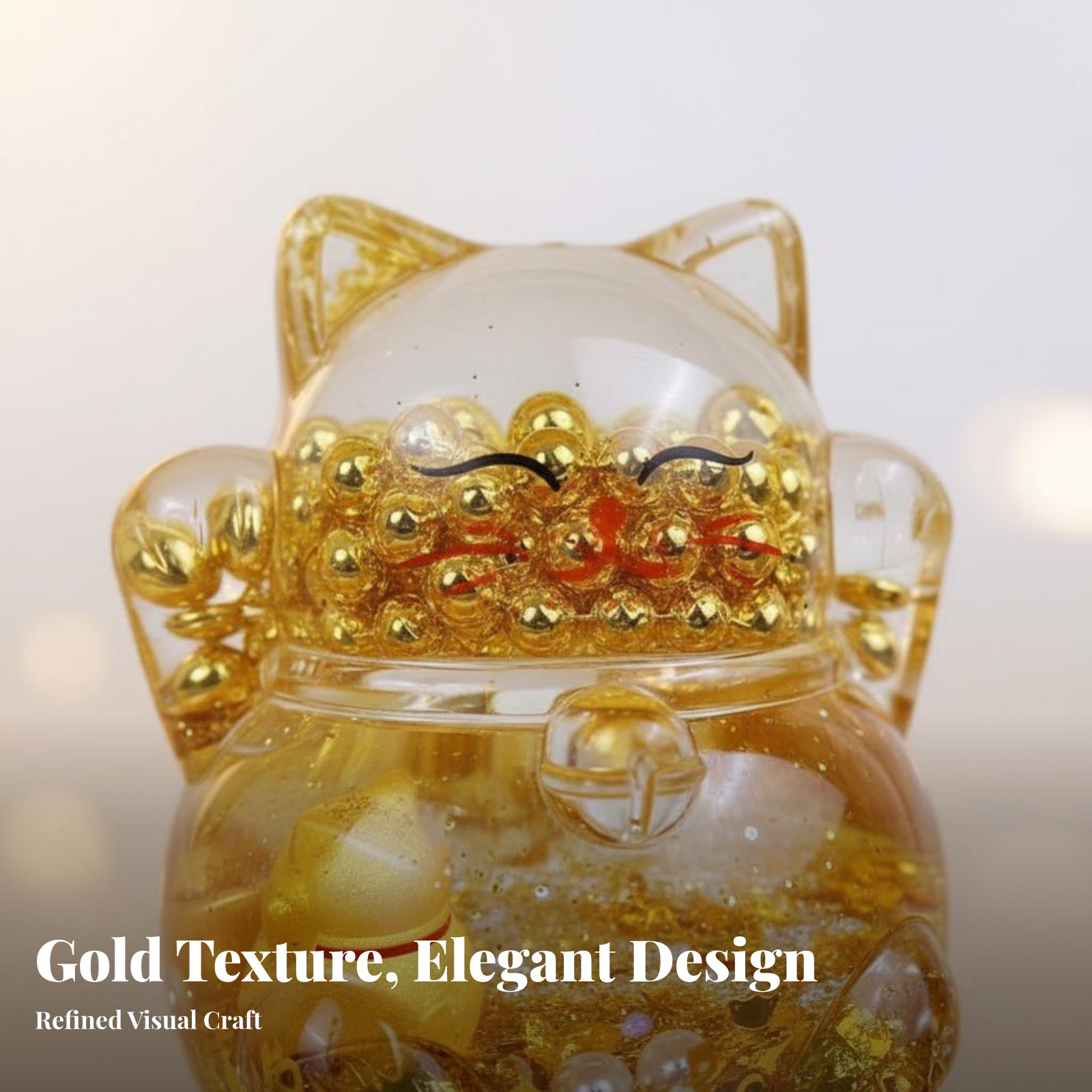 Fortune Cat Decoration, Flashi - Home Decor Gold 리뷰 및 가격