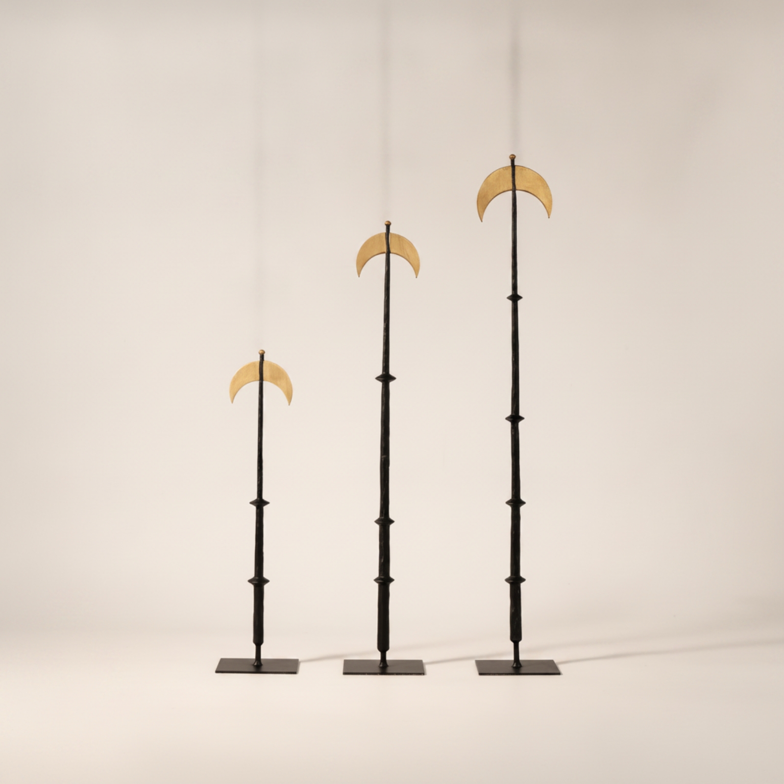 3 Pieces Crescent Moon Ornamen - Home Decor Gold 리뷰 및 가격