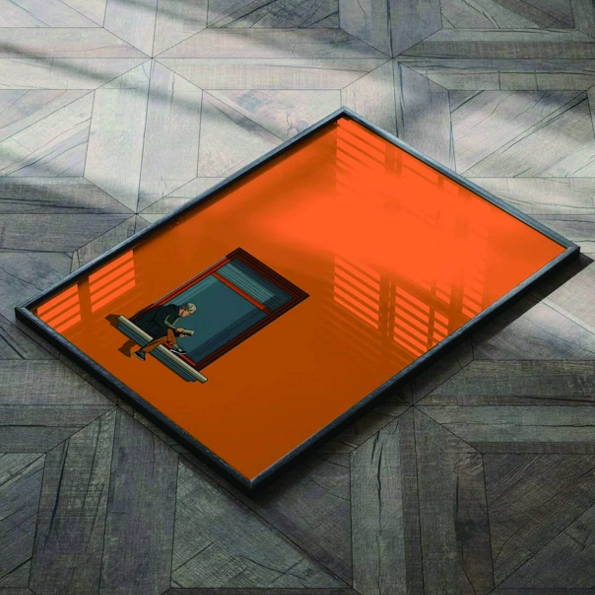 Orange Minimalist Dopamine War - Home Decor Minimal 리뷰 및 가격