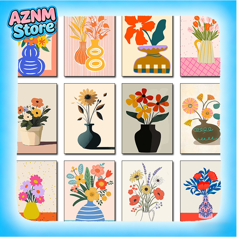 2026 Simple Vase Art Poster Ca - Home Decor Trend 2026 리뷰 및 가격