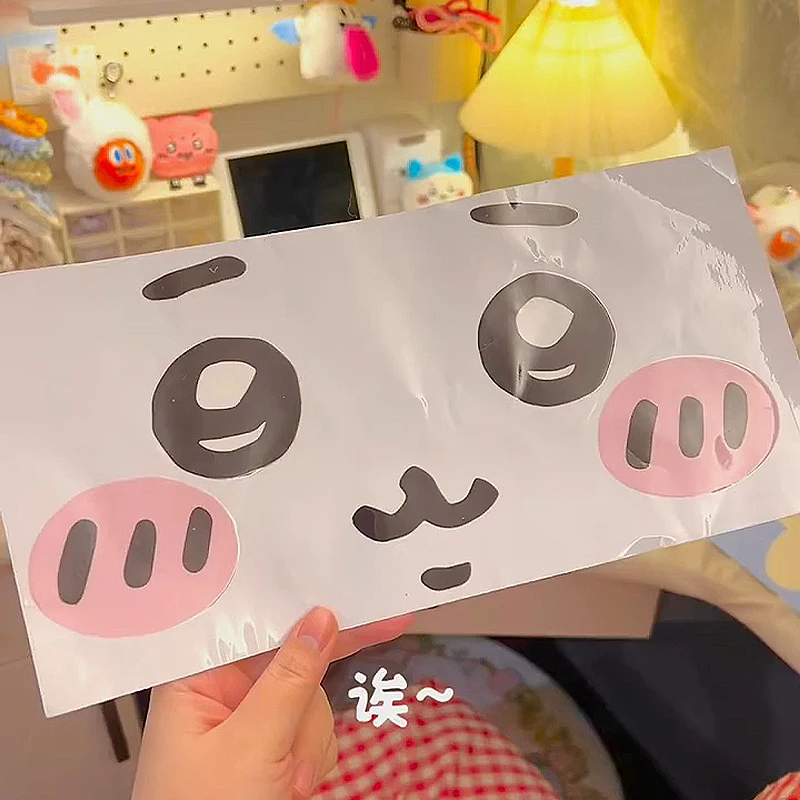 jiyi emoticon sticker air cond - Home Decor Sticker 리뷰 및 가격