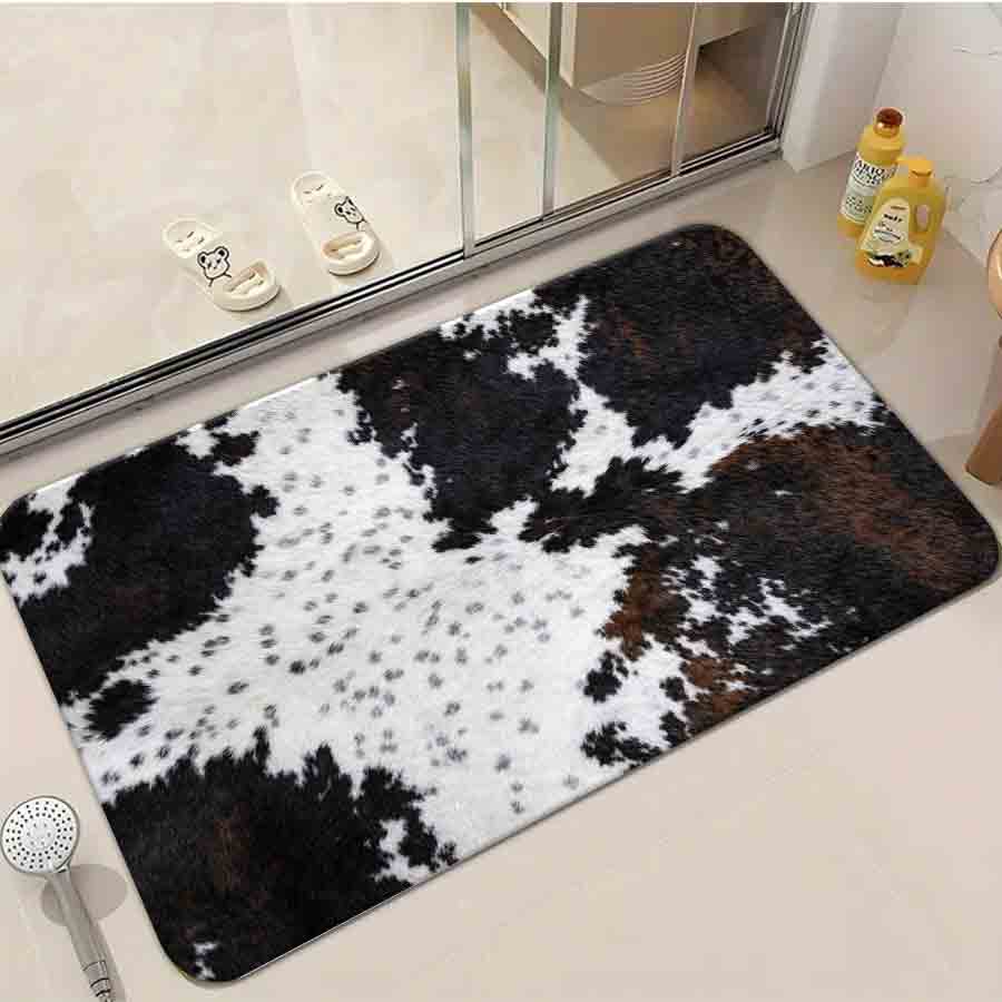 1/2/3Pcs Flannel Kitchen Mat—F - Cowhide Rug Faux 리뷰 및 가격
