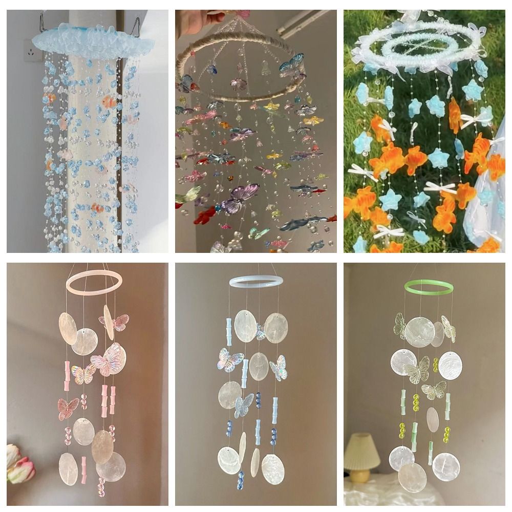 Creative Koi Butterfly Wind Ch - Boho Wind Chimes 리뷰 및 가격