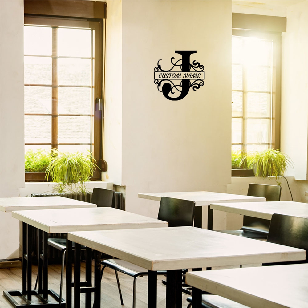 1PC Fashion Letter J Custom Na - Home Decor Sticker 리뷰 및 가격