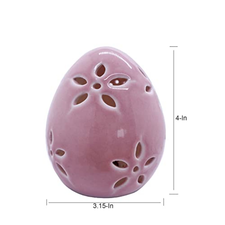 Easter Egg Figurine Egg LED Li - Home Decor Unique 리뷰 및 가격