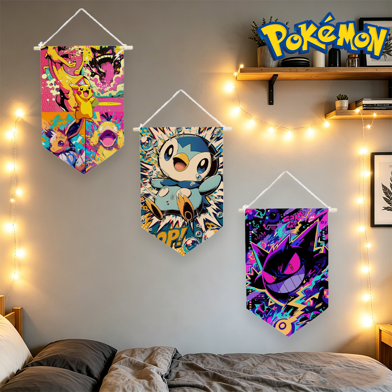 Pokemons Hanging Cloth Anime P - Home Decor Deals 리뷰 및 가격