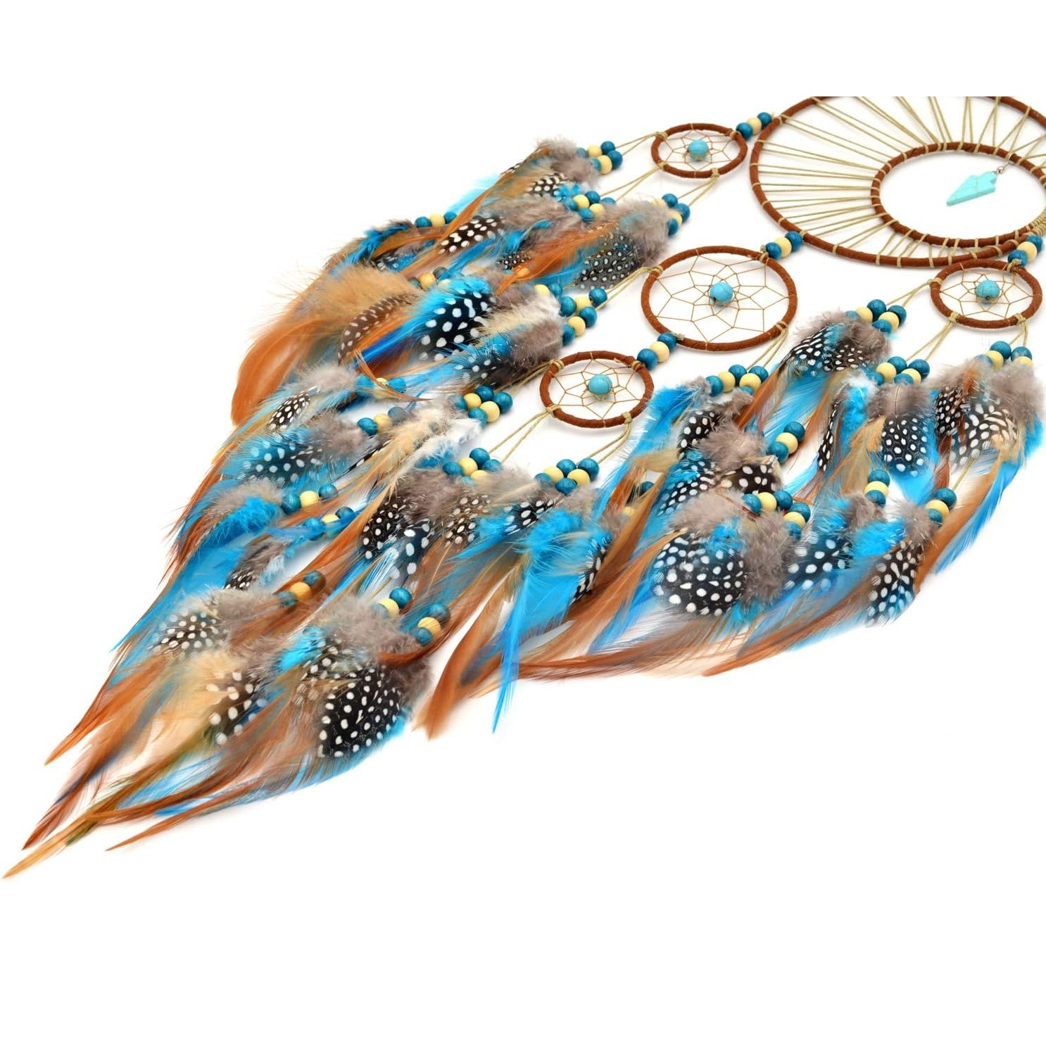 Bohemian Turquoise Dream Catch - Boho Wind Chimes 리뷰 및 가격
