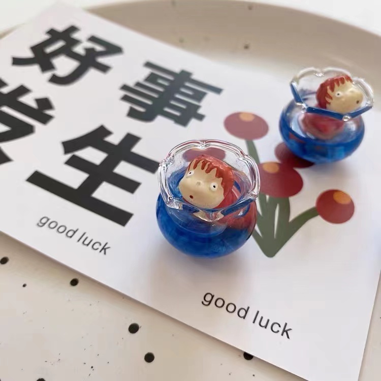Studio Ghi bli Fish Tank Refri - Home Decor Sticker 리뷰 및 가격