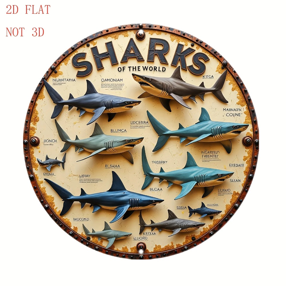 Shark Brand Aluminum Metal Wal - Home Decor Brand 리뷰 및 가격