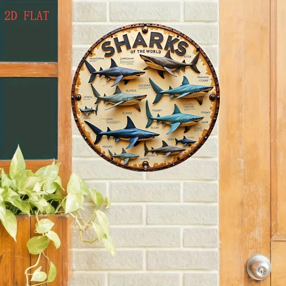 Shark Brand Aluminum Metal Wal - Home Decor Brand 리뷰 및 가격