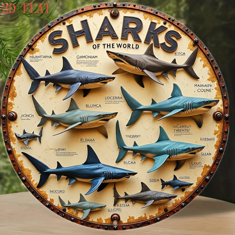 Shark Brand Aluminum Metal Wal - Home Decor Brand 리뷰 및 가격