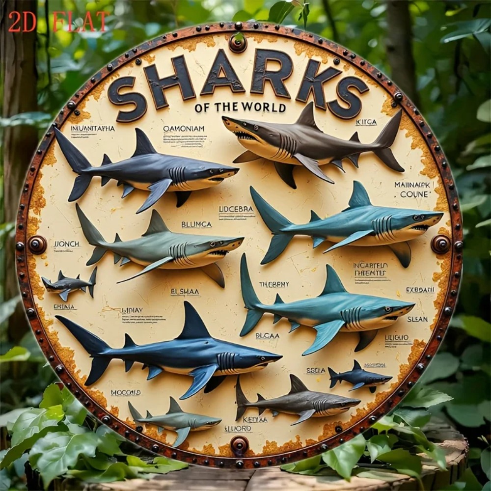 Shark Brand Aluminum Metal Wal - Home Decor Brand 리뷰 및 가격